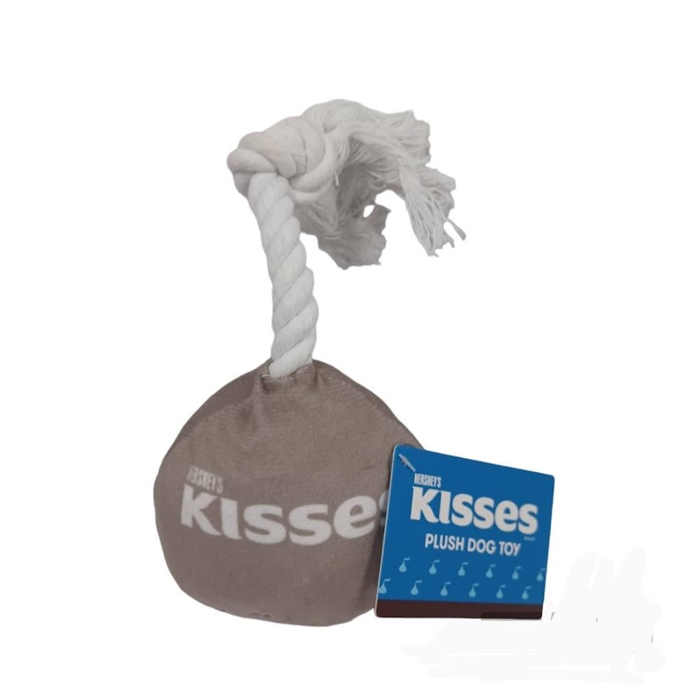 Hershey Kiss Plush Crinkle Dog Toy NEW -Novelty Toy For Pets Only *SMALL SPOT*